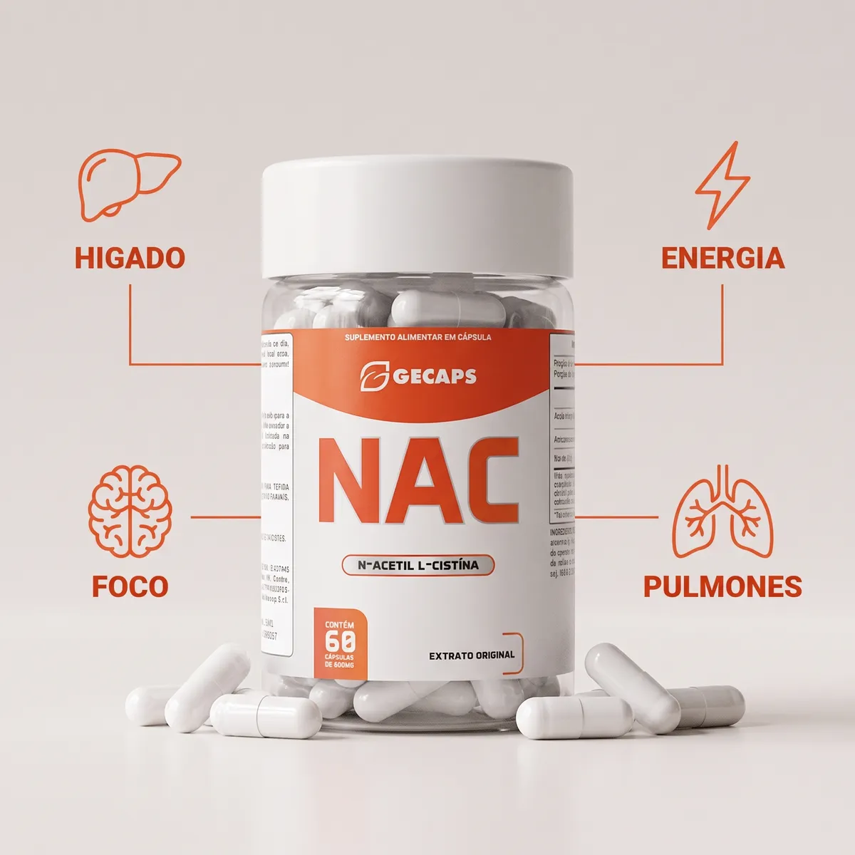 GeCaps® NAC 600Mg — 4