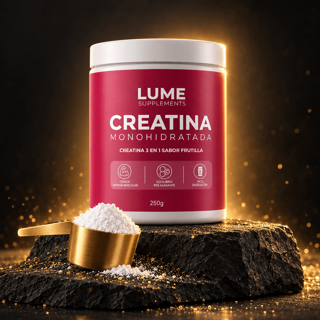 LUME Creatina + Colágeno 3 en 1 · 250g