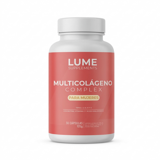 LUME Multicolágeno Complex | Fórmula Avanzada con Ácido Hialurónico