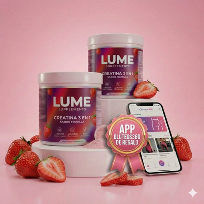 Lume Creatine 3 en 1 - FRUTILLA 300gr