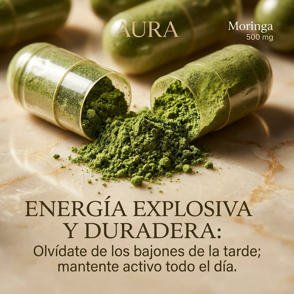 Moringa 500 mg - 120 Cápsulas