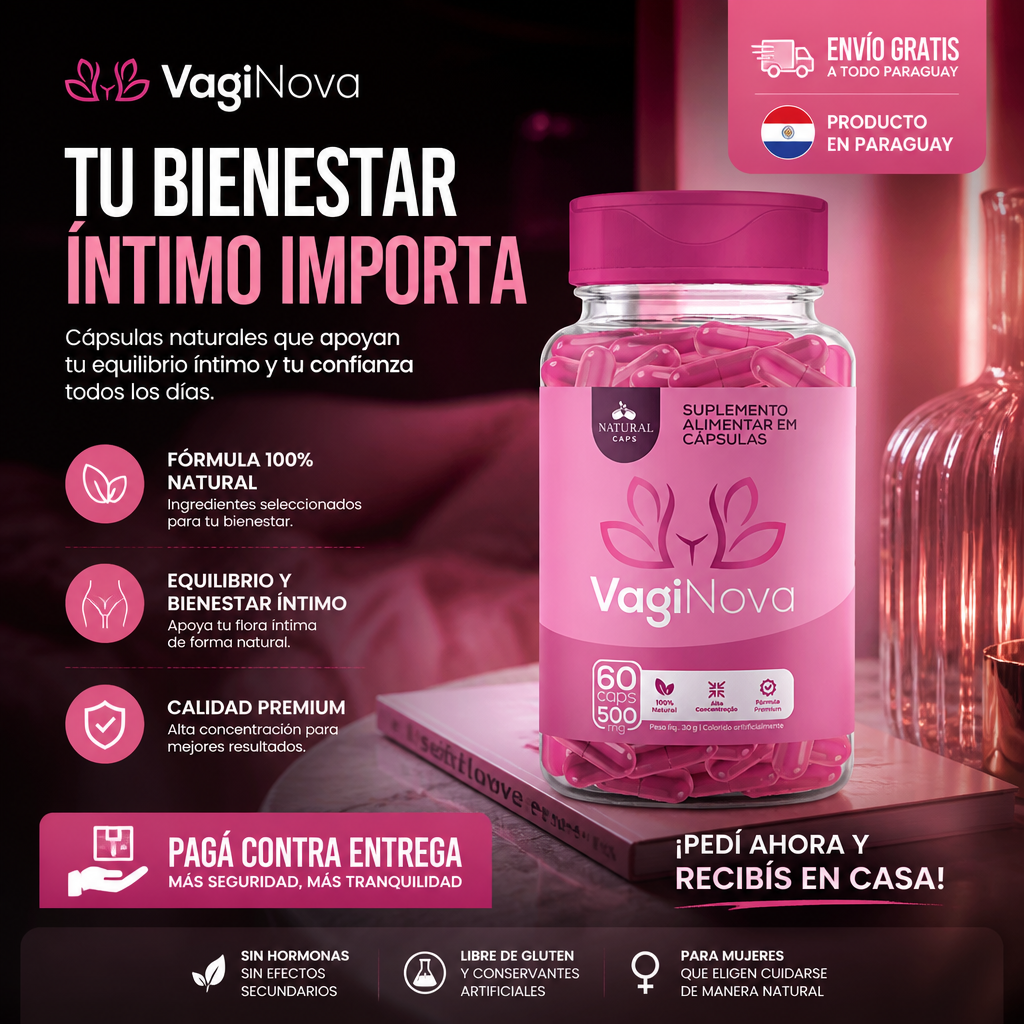 VagiNova: Tu Aliado Natural contra el Mal Olor y las Molestias Íntimas.