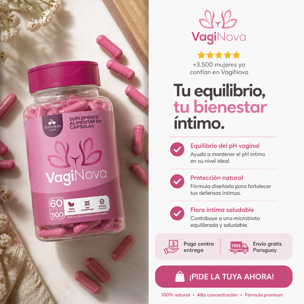 VagiNova: Tu Aliado Natural contra el Mal Olor y las Molestias Íntimas.
