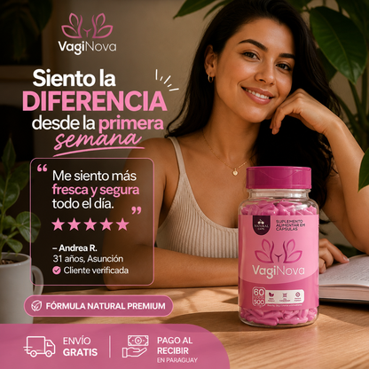 VagiNova: Tu Aliado Natural contra el Mal Olor y las Molestias Íntimas.
