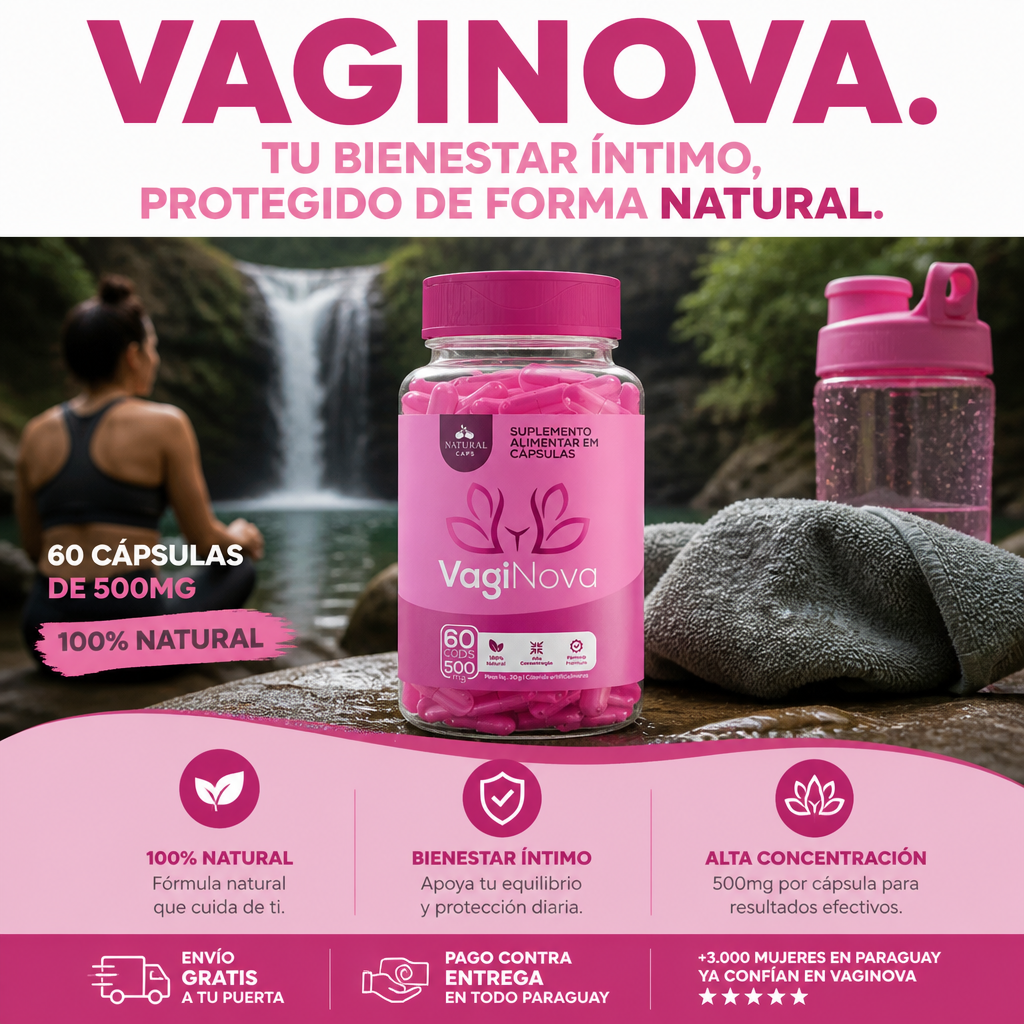 VagiNova: Tu Aliado Natural contra el Mal Olor y las Molestias Íntimas.