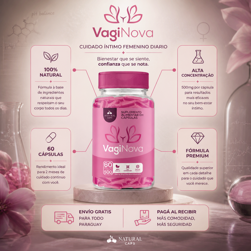 VagiNova: Tu Aliado Natural contra el Mal Olor y las Molestias Íntimas.