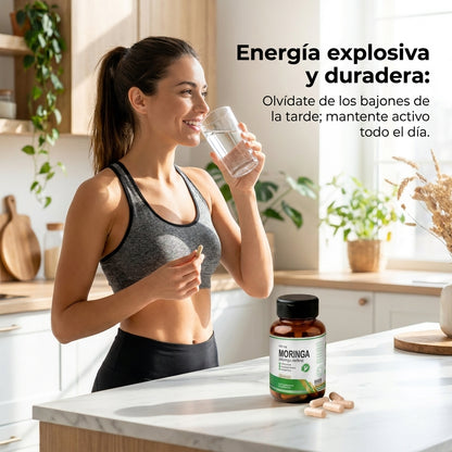 Moringa 500 mg - 120 Cápsulas