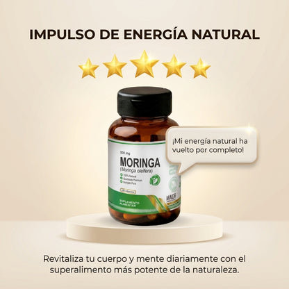 Moringa 500 mg - 120 Cápsulas